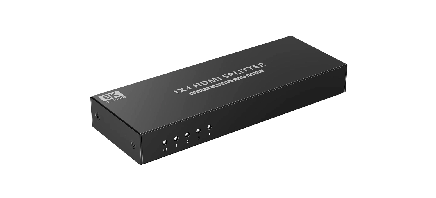 Lenkeng LKV864, разветвитель (сплиттер) 1×4 HDMI, 8K